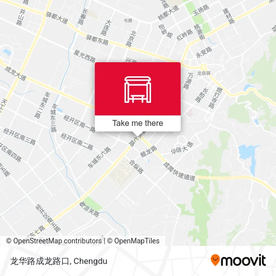 龙华路成龙路口 map