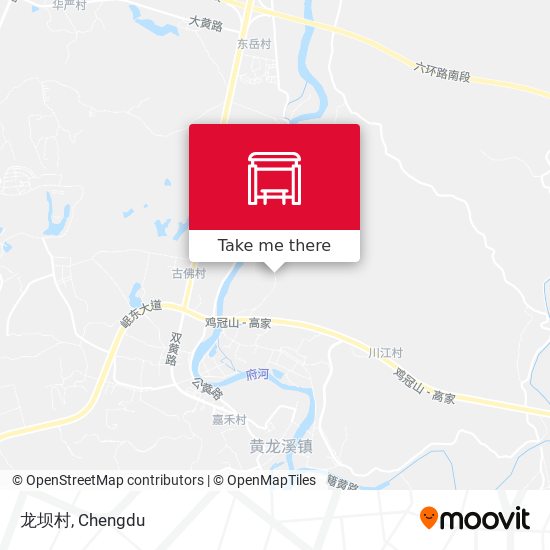 龙坝村 map
