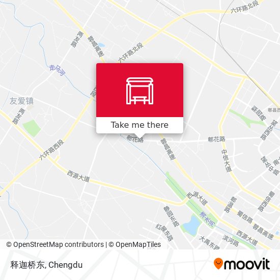 释迦桥东 map