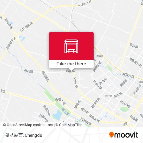 望丛站西 map
