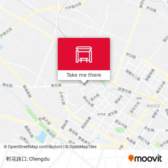 郫花路口 map