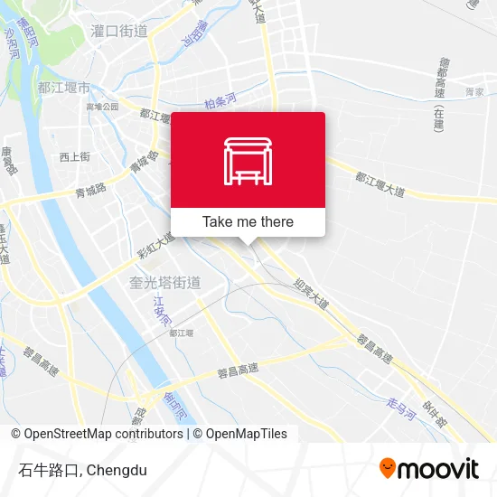 石牛路口 map