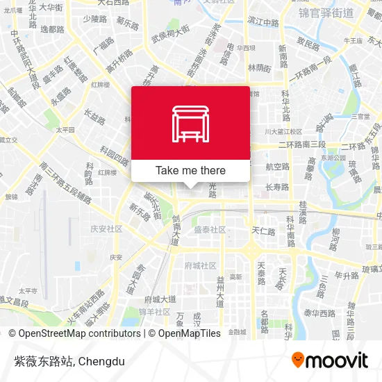紫薇东路站 map
