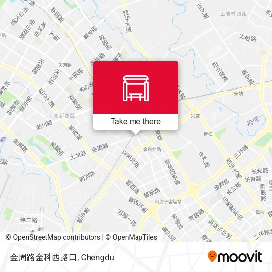 金周路金科西路口 map