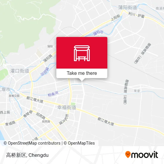 高桥新区 map