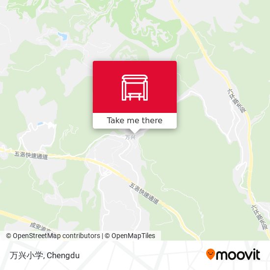 万兴小学 map