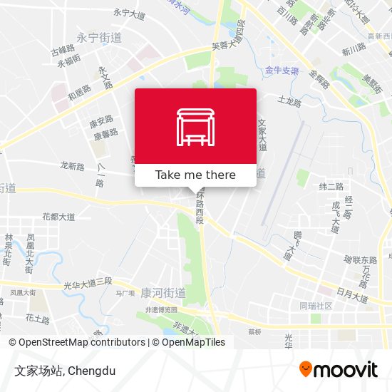 文家场站 map