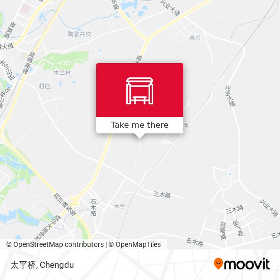 太平桥 map