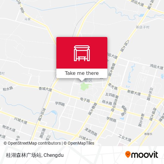 桂湖森林广场站 map