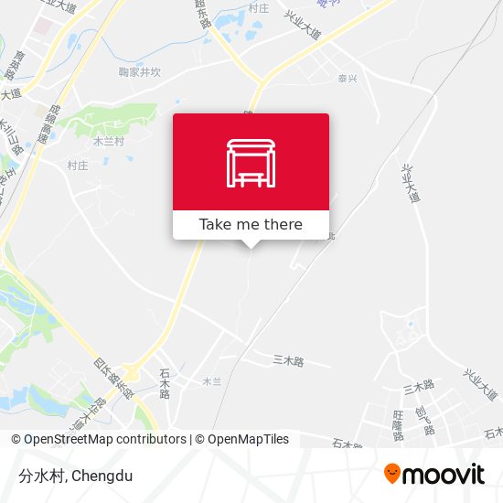 分水村 map