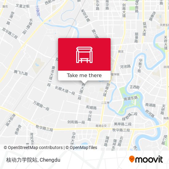 核动力学院站 map