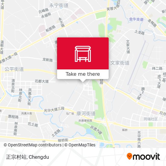 正宗村站 map