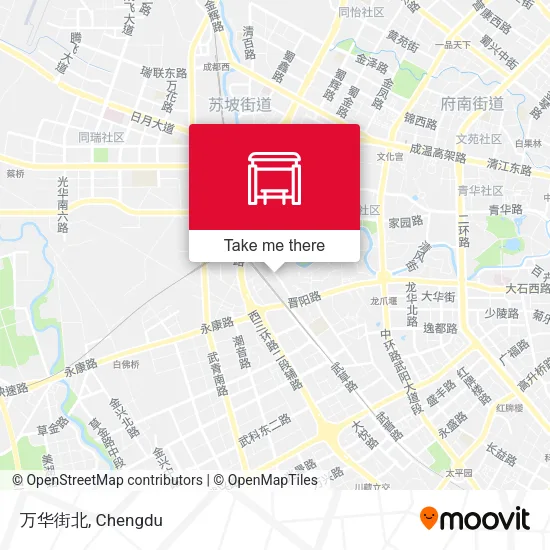 万华街北 map
