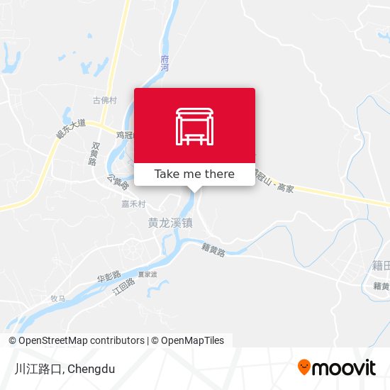 川江路口 map