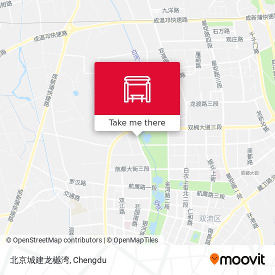 北京城建龙樾湾 map