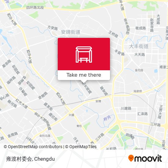 雍渡村委会 map