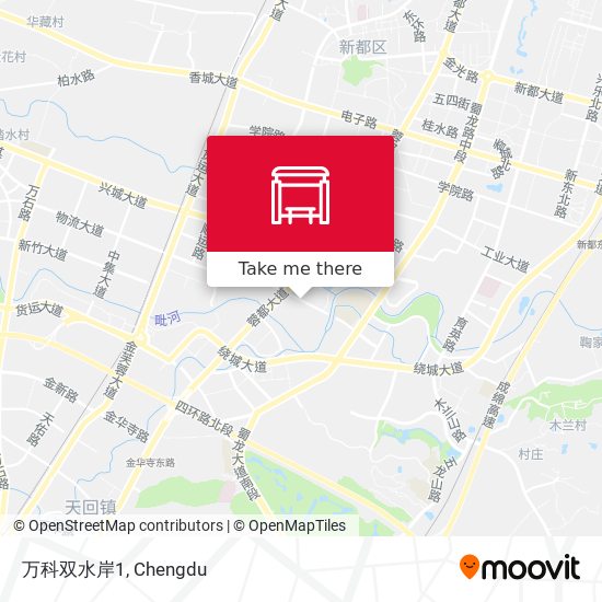 万科双水岸1 map