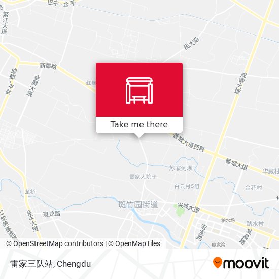 雷家三队站 map