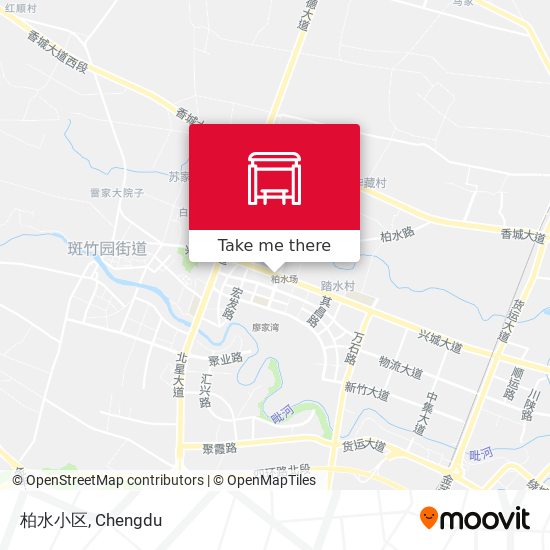 柏水小区 map
