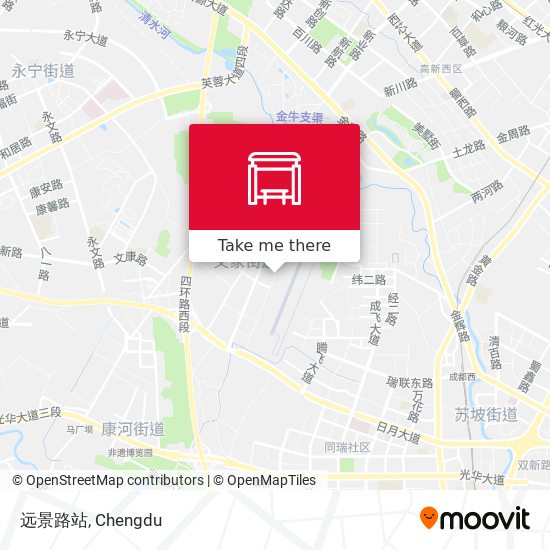 远景路站 map