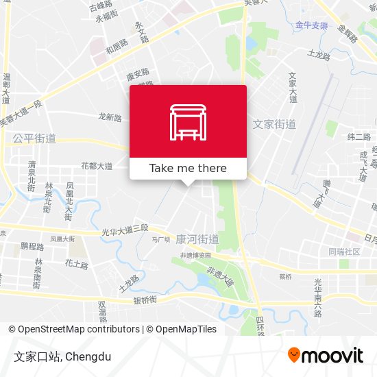 文家口站 map