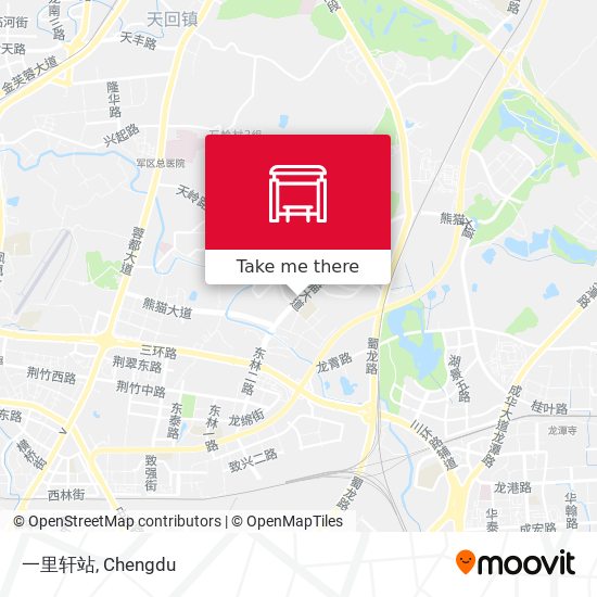 一里轩站 map