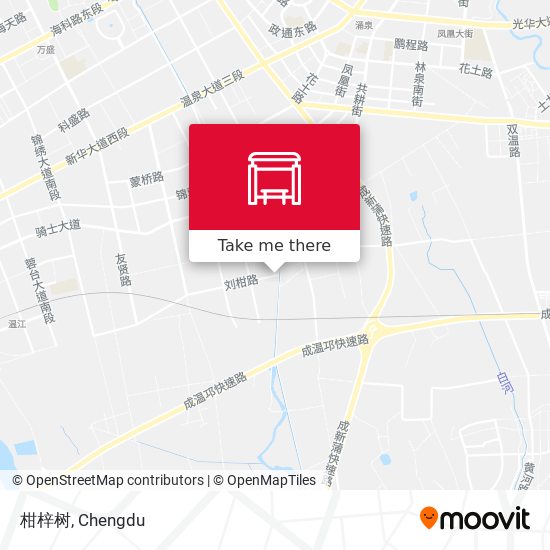 柑梓树 map