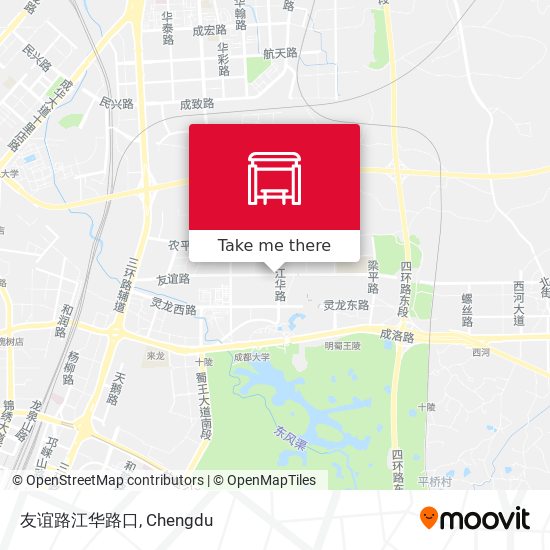 友谊路江华路口 map