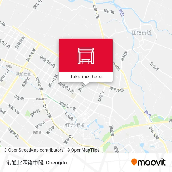 港通北四路中段 map