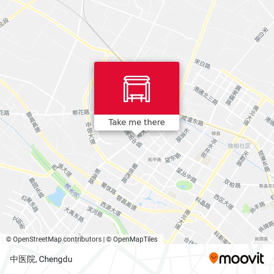 中医院 map