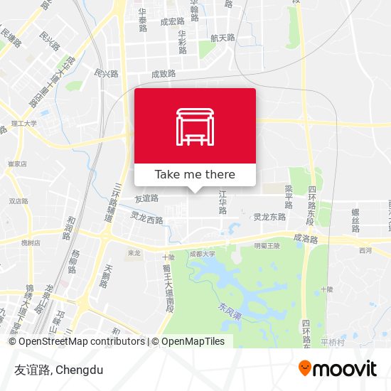 友谊路 map