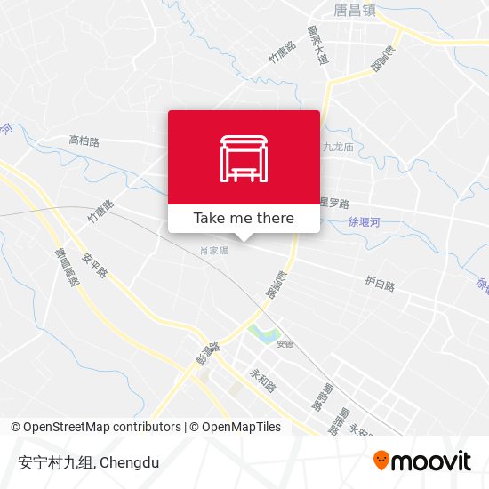 安宁村九组 map