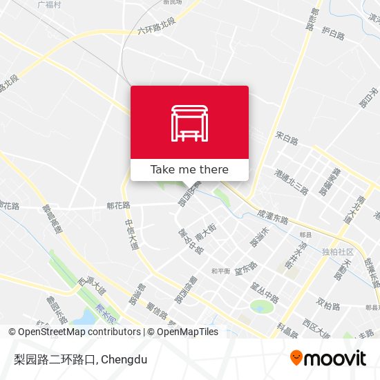 梨园路二环路口 map