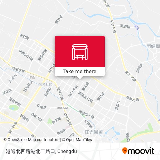 港通北四路港北二路口 map