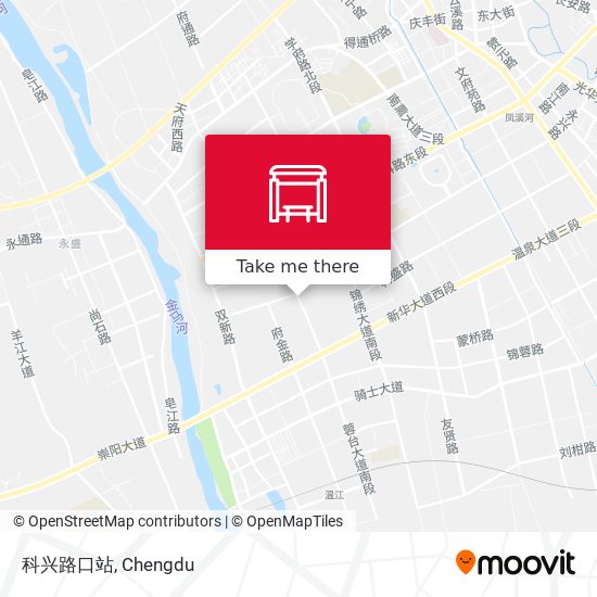 科兴路口站 map