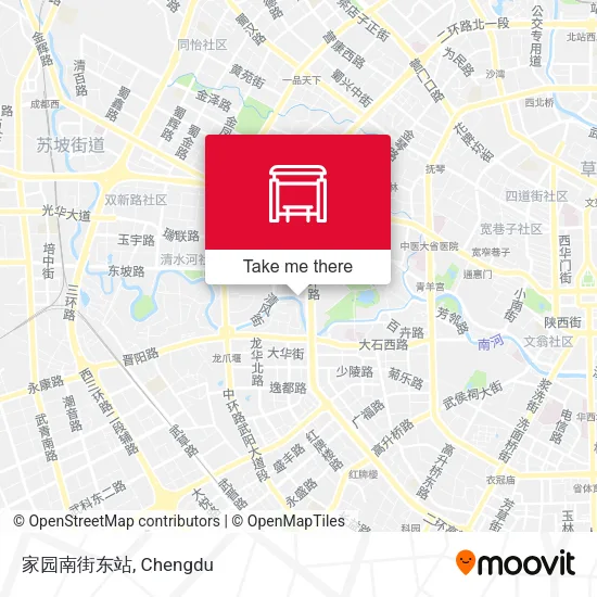 家园南街东站 map