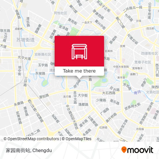 家园南街站 map