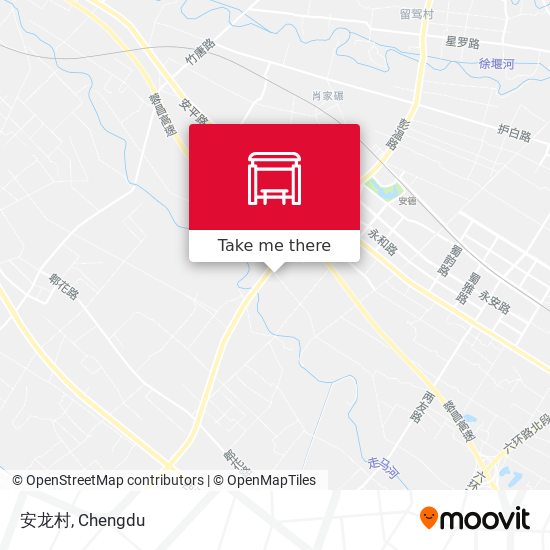 安龙村 map