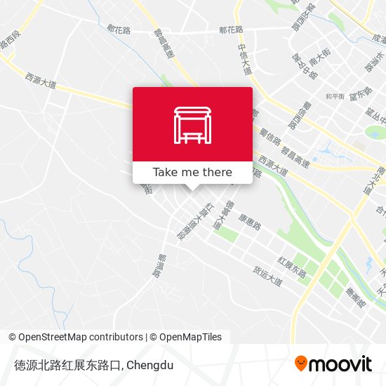 徳源北路红展东路口 map
