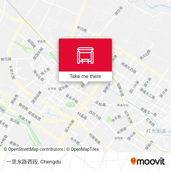 一里东路西段 map
