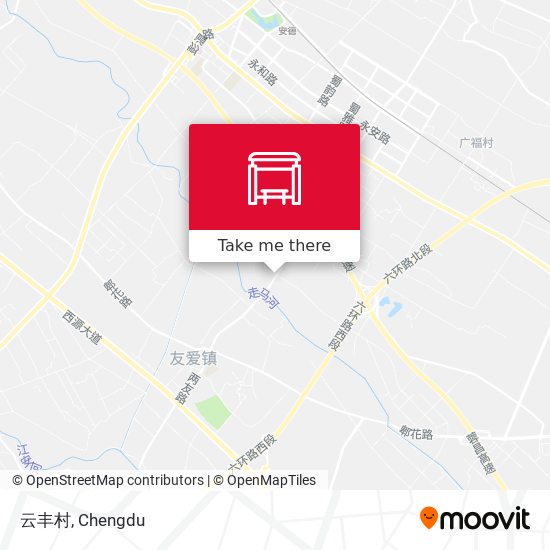 云丰村 map