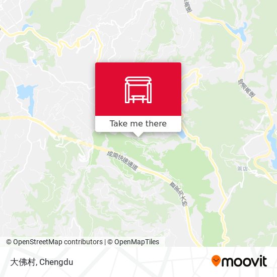 大佛村 map