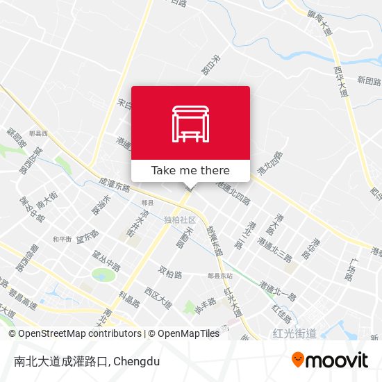 南北大道成灌路口 map