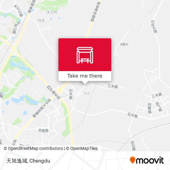 天旭逸城 map