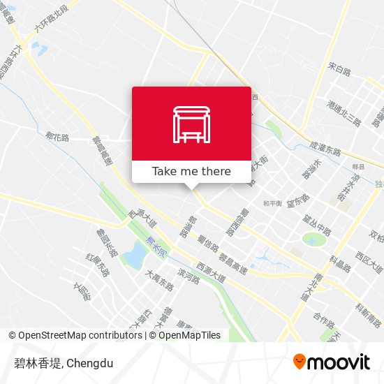 碧林香堤 map