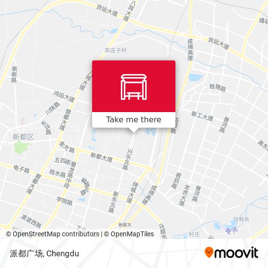 派都广场 map
