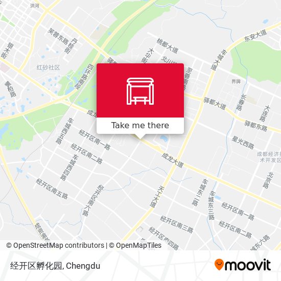 经开区孵化园 map