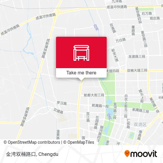 金湾双楠路口 map