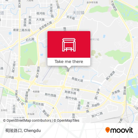 蜀陵路口 map