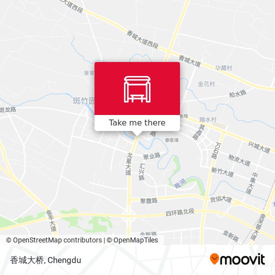 香城大桥 map